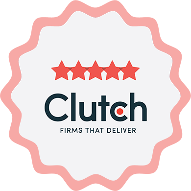 Clutch, firms that deliver, five star rating